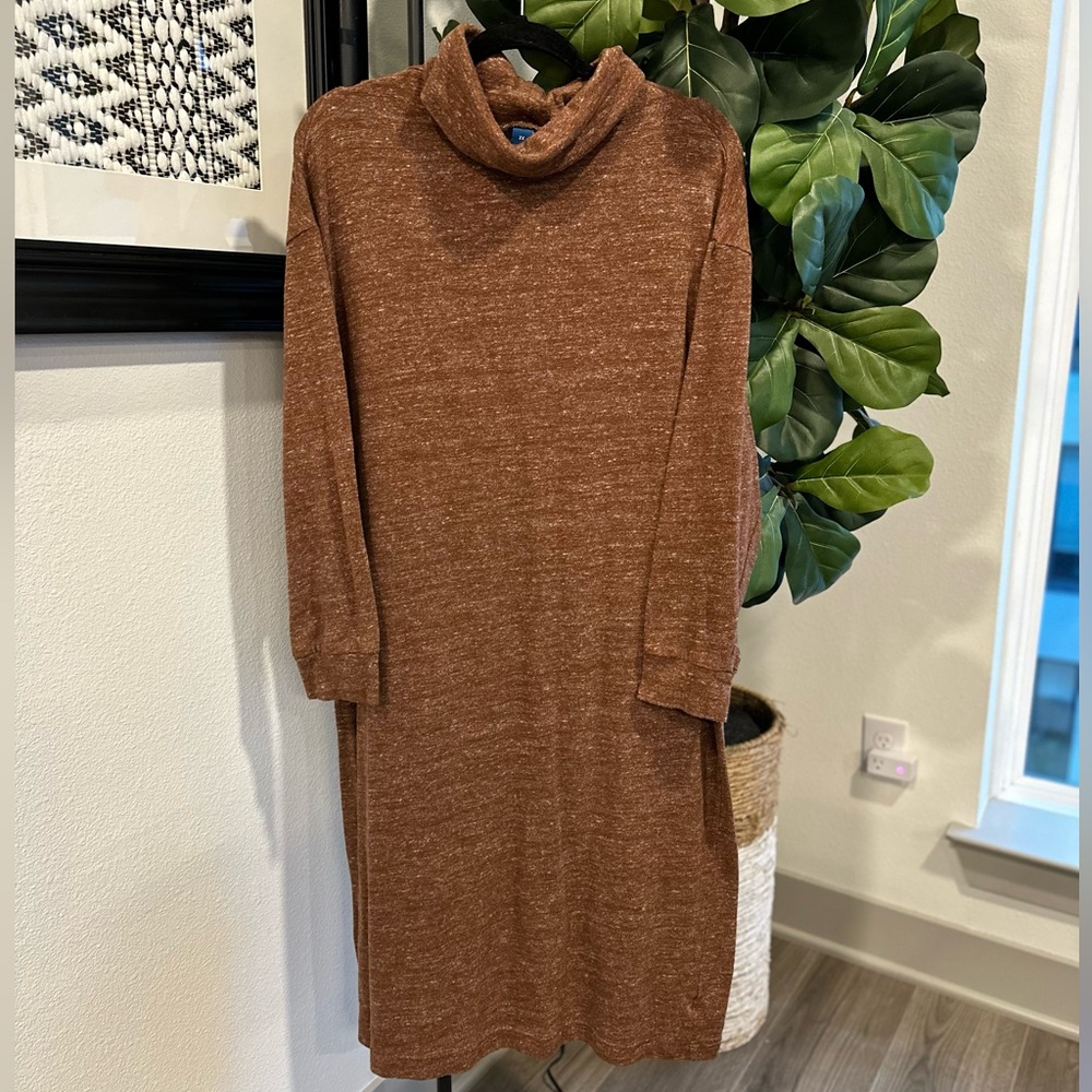 Old Navy Pumpkin Spice Colored Sweater Dress